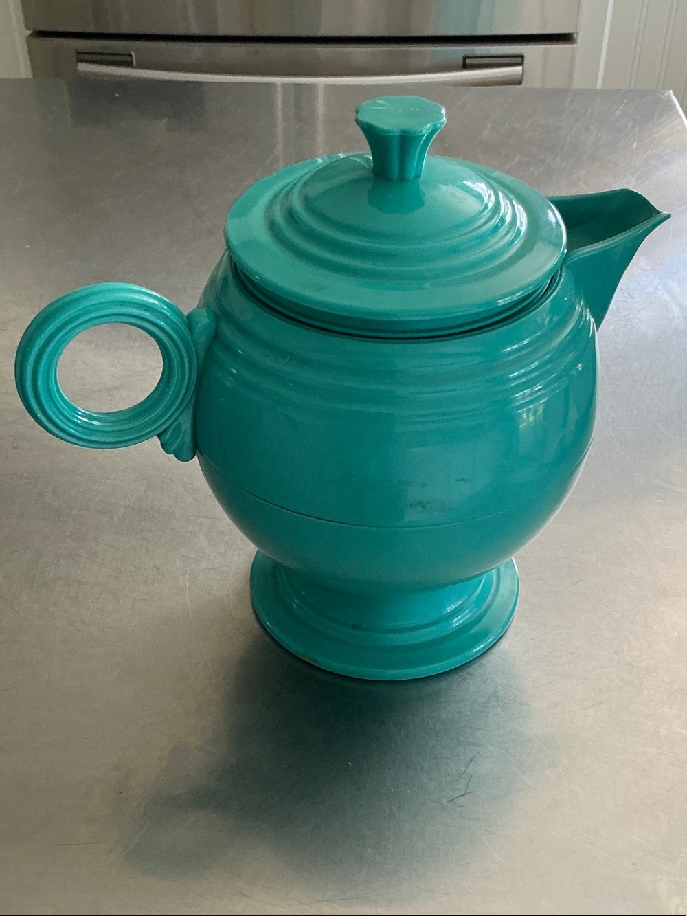 FIESTAWARE Teal/ Terquoise Gravy. Boat like new!